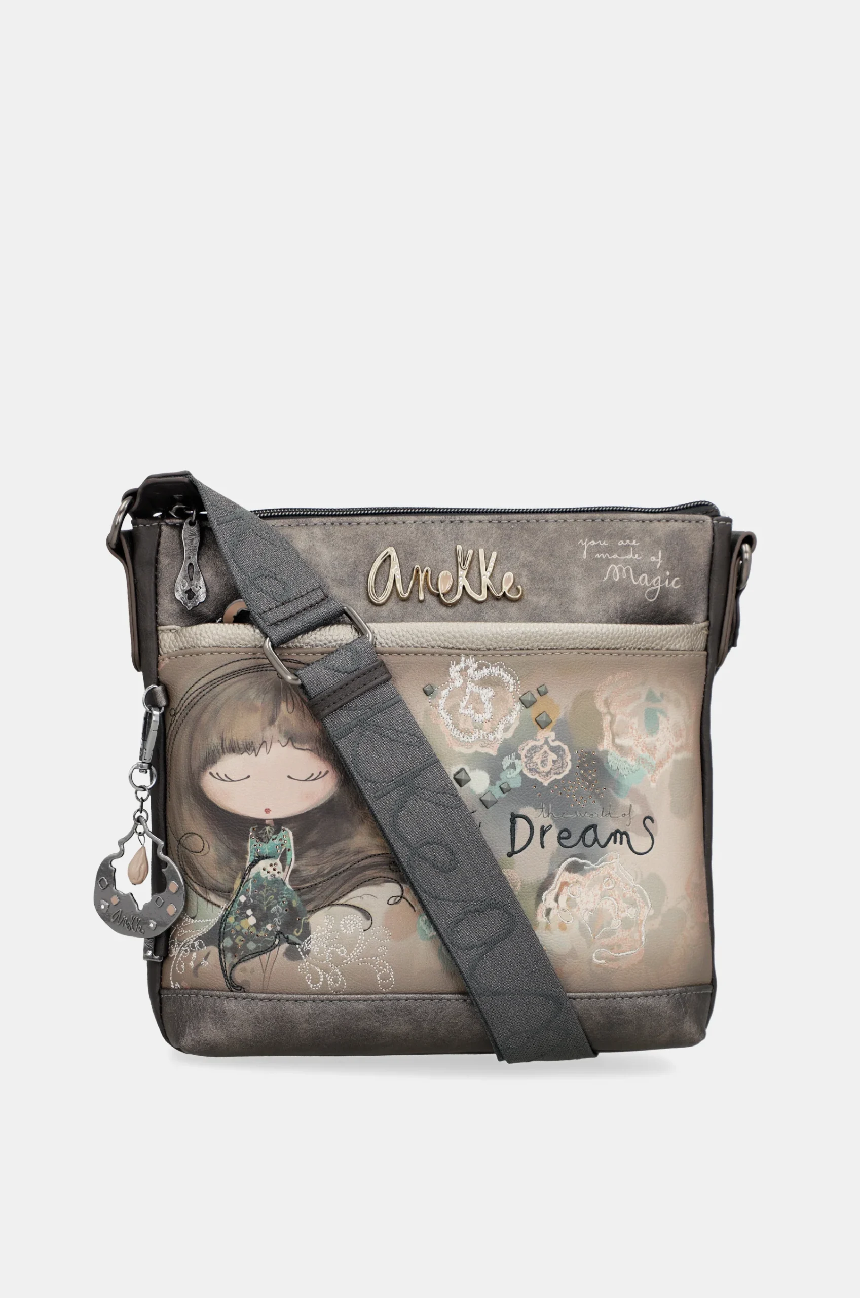 Sac bandoulière avec poche devant Real – Image 8