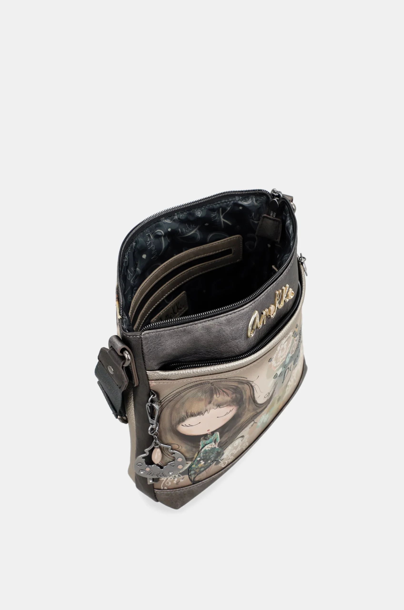 Sac bandoulière avec poche devant Real – Image 5