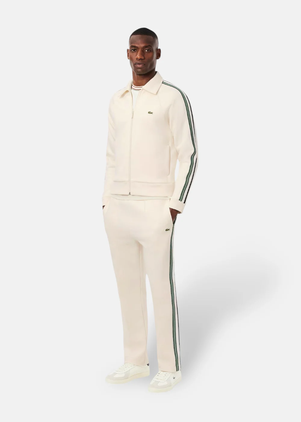 Pantalon de survêtement fabriqué en France - beige – Image 3