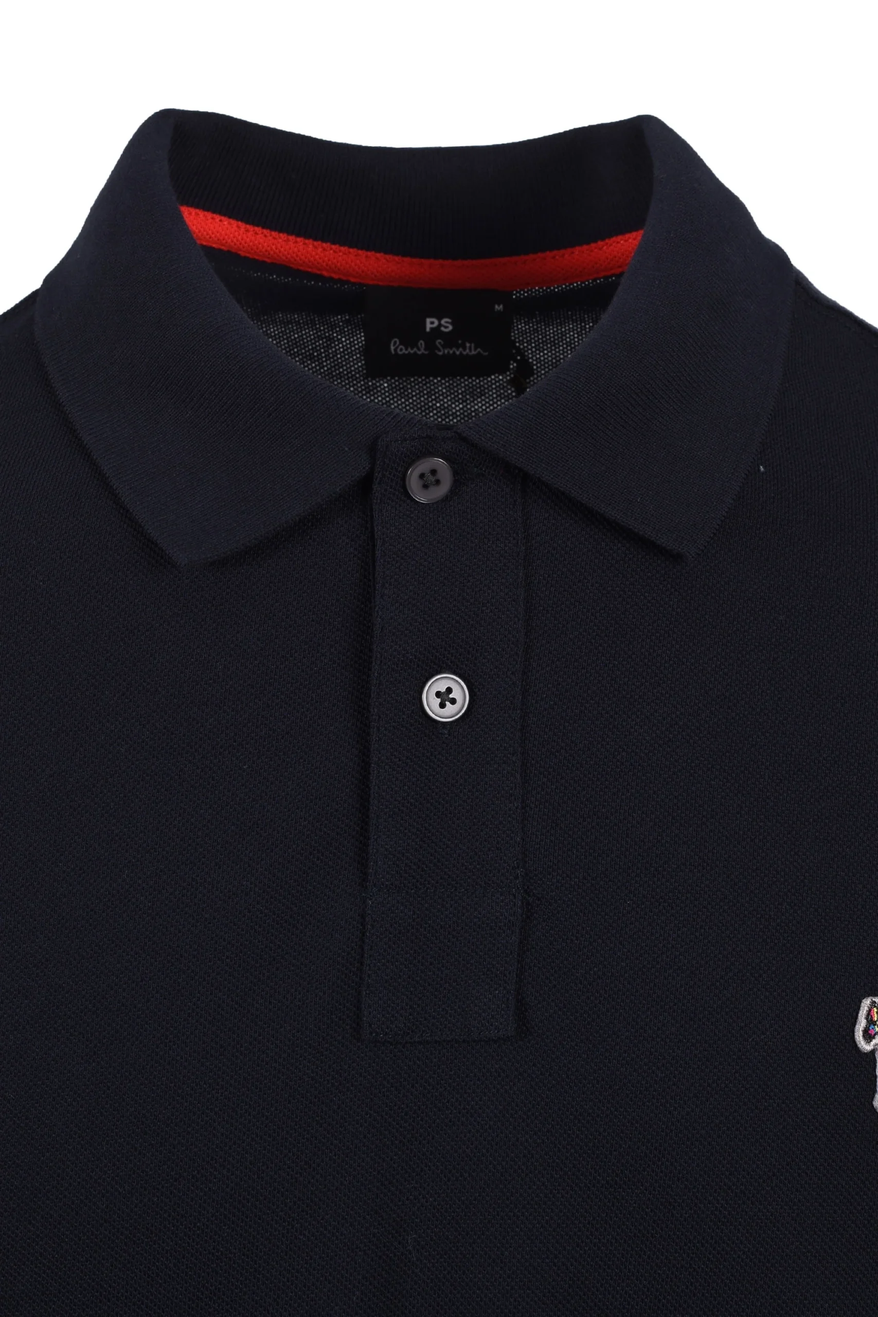 Paul Smith Reg Fit SS Polo Zebra Dark Navy – Image 2