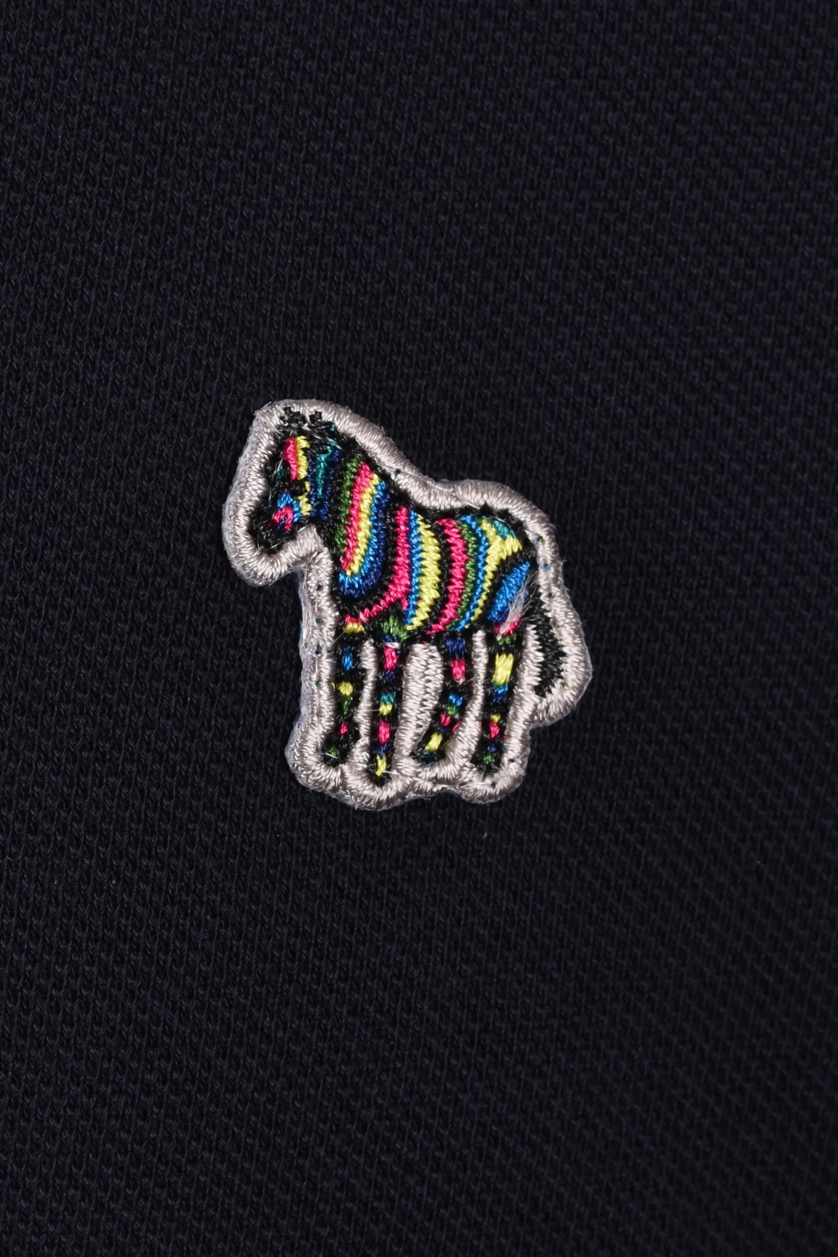 Paul Smith Reg Fit SS Polo Zebra Dark Navy – Image 3