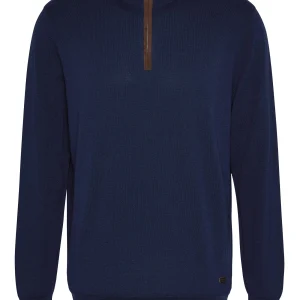 Barbour Bayfield Half Zip Navy