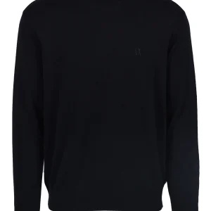 Armani Exchange Knitted Pullover Deep Navy