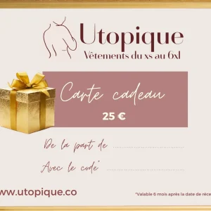 Carte cadeau Utopique 25€