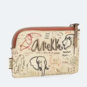 Monedero con cremallera Safari Fusion