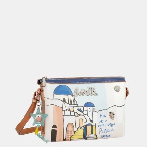 Sac à bandoulière à triple compartiment anekke