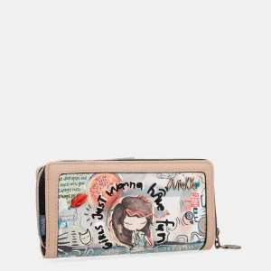 Grand portefeuille amusant et musique imprimé