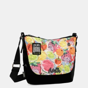 Couleurs de la nature rouge grand sac à bandoulière