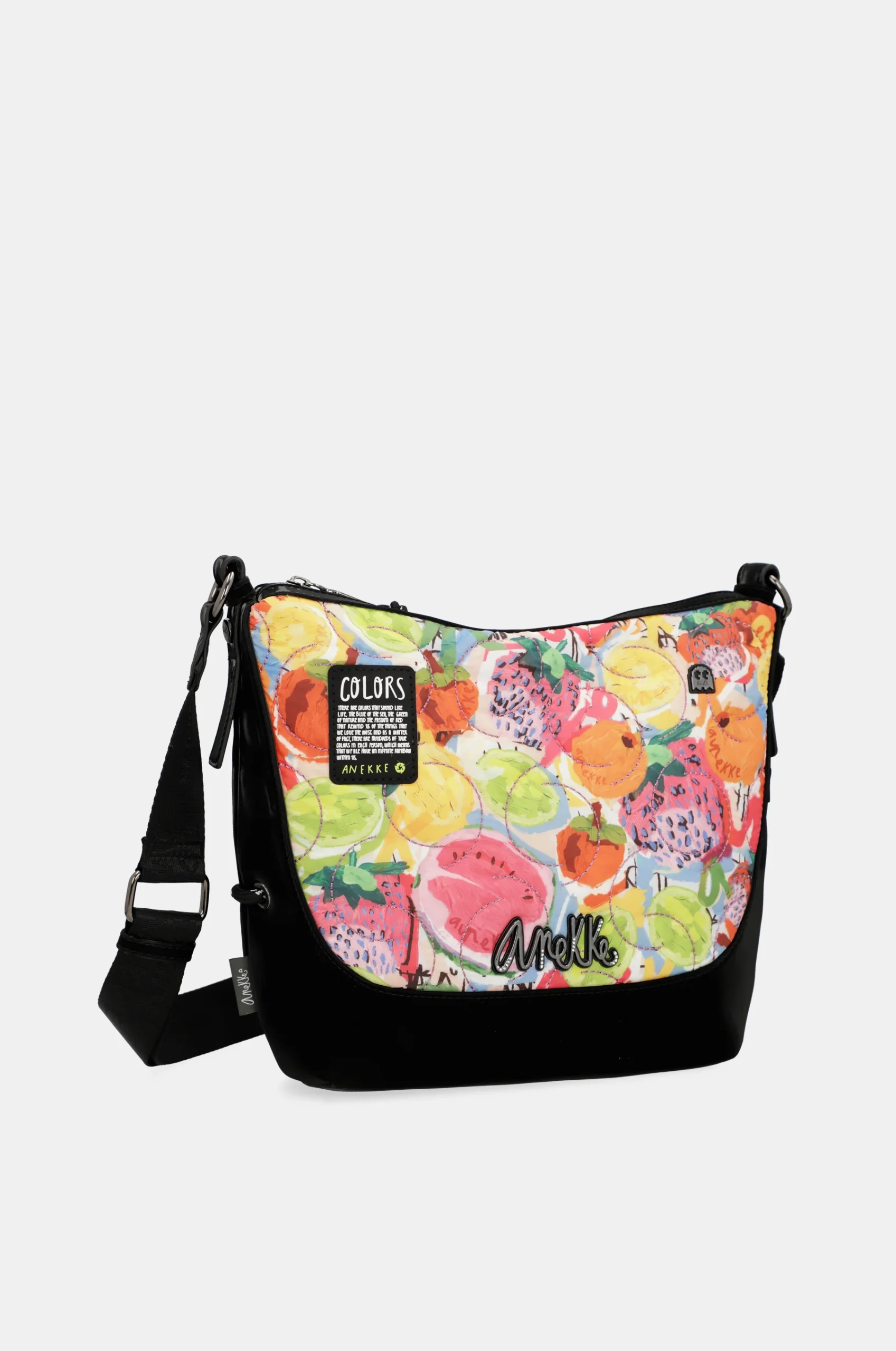 Couleurs de la nature rouge grand sac à bandoulière