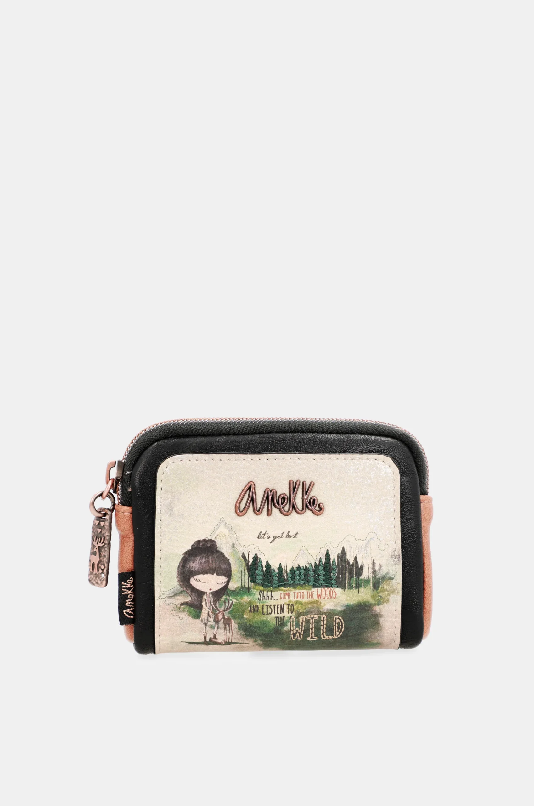 Le sac à main de monnaie imprimé forêt