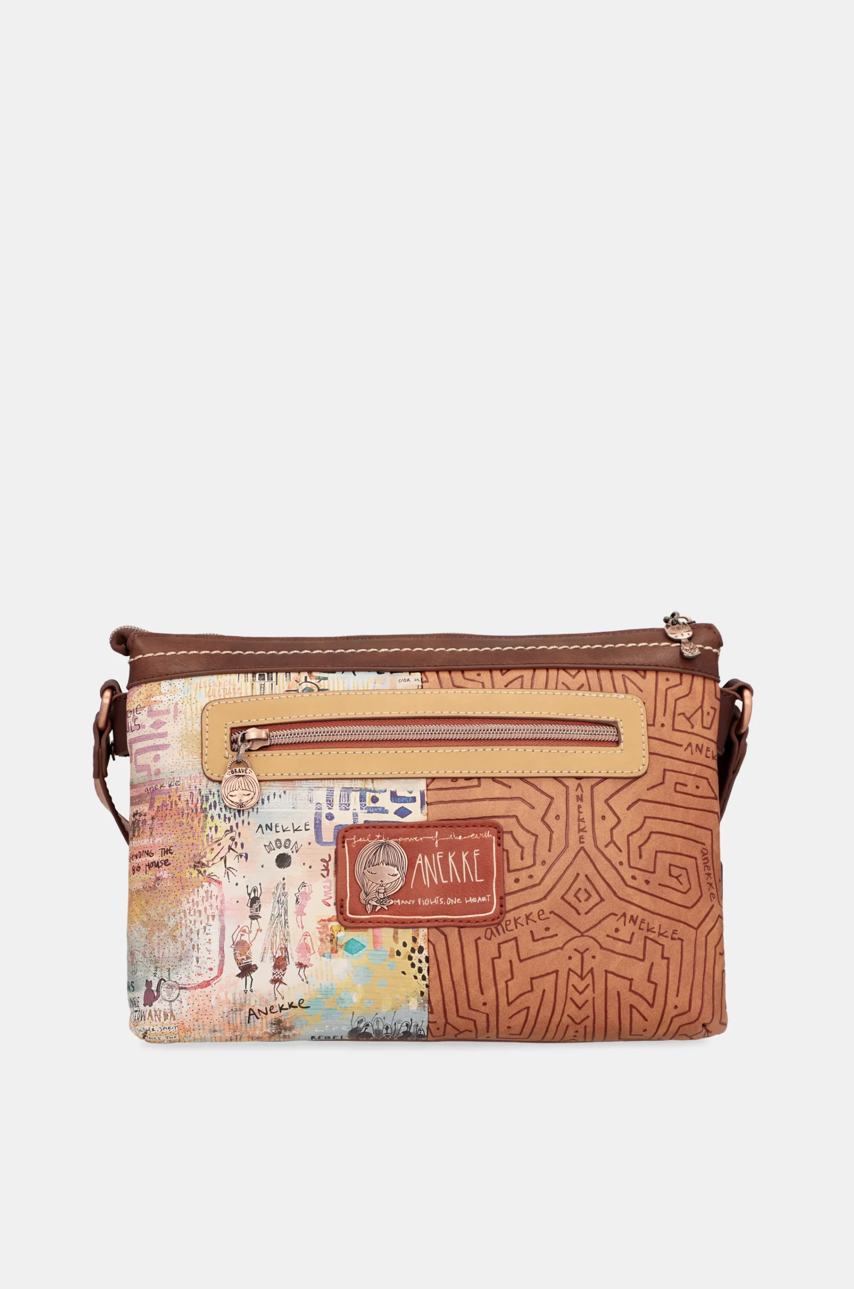 Sac à bandoulière Menire avec 2 compartiments – Image 3