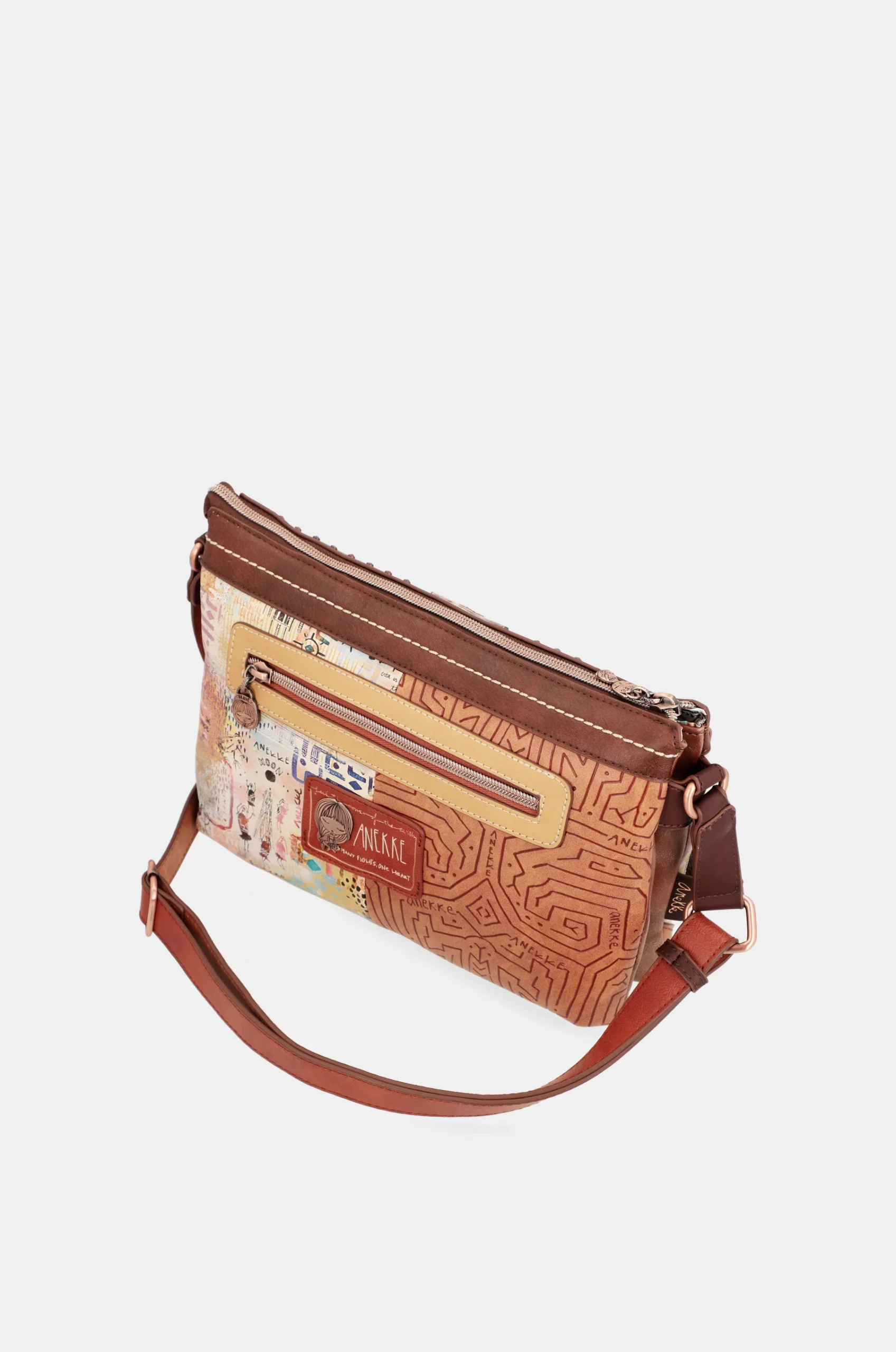 Sac à bandoulière Menire avec 2 compartiments – Image 6