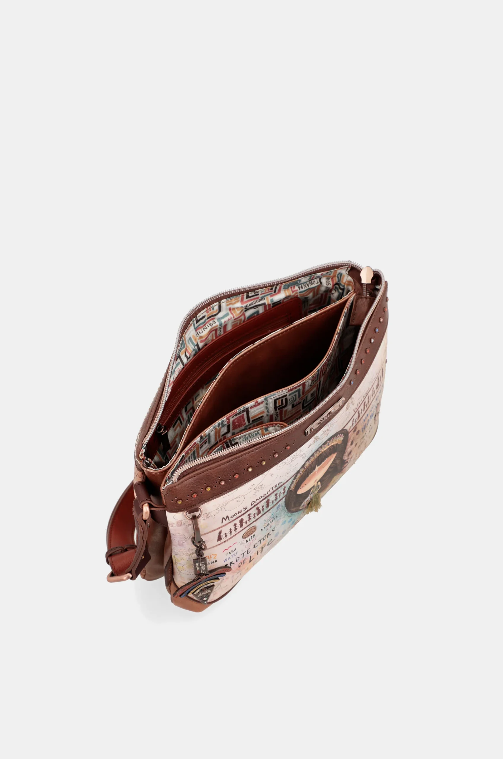 Sac à bandoulière Menire avec 2 compartiments – Image 5