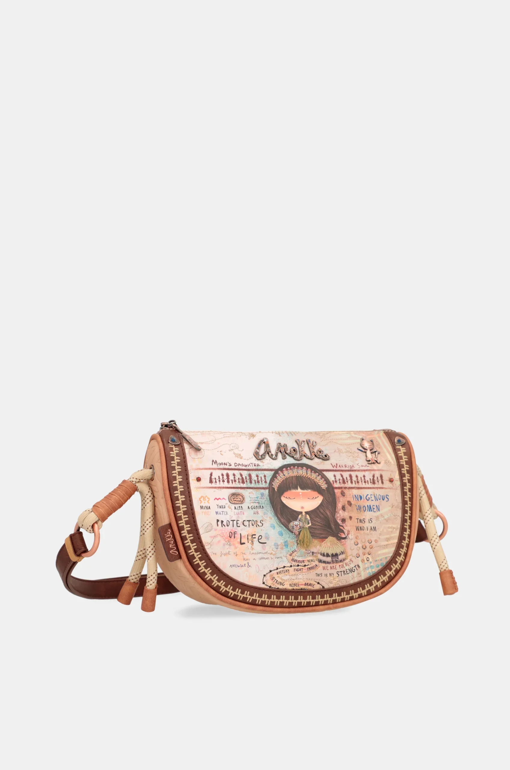 Menire Oval Crossbody Bag – Image 9