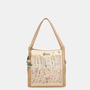 Nature Pachamama Golden Crossbody Bag Anekke