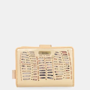 Nature Pachamama Gold Medium RFID portefeuille