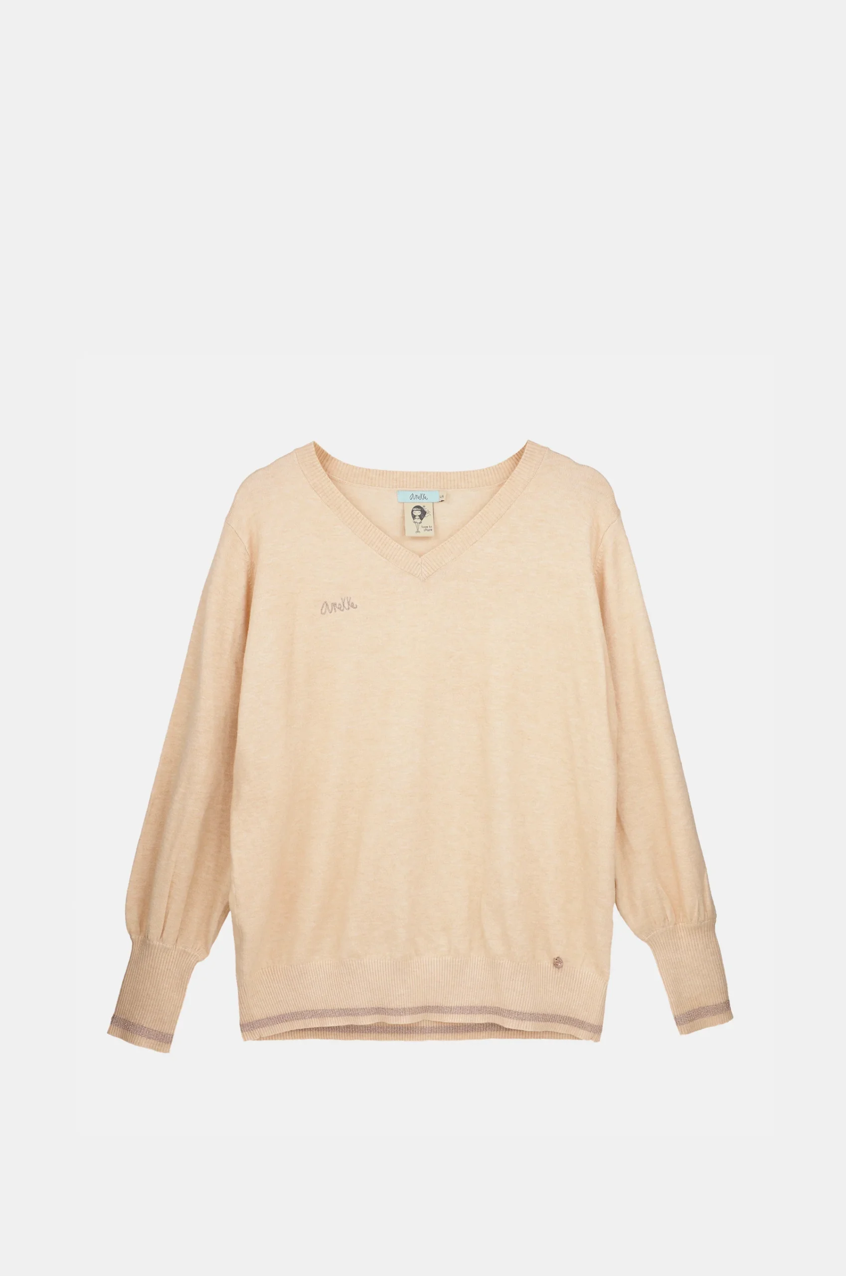 Pull Shōen col V beige