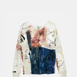 Pull à motif de brosse