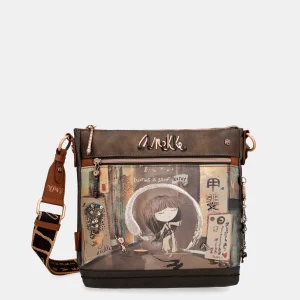 Shōen Sac à épaule brun moyen