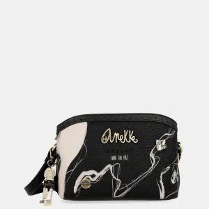 Nature Shodō 3 compartiment Black Messager Sac noir