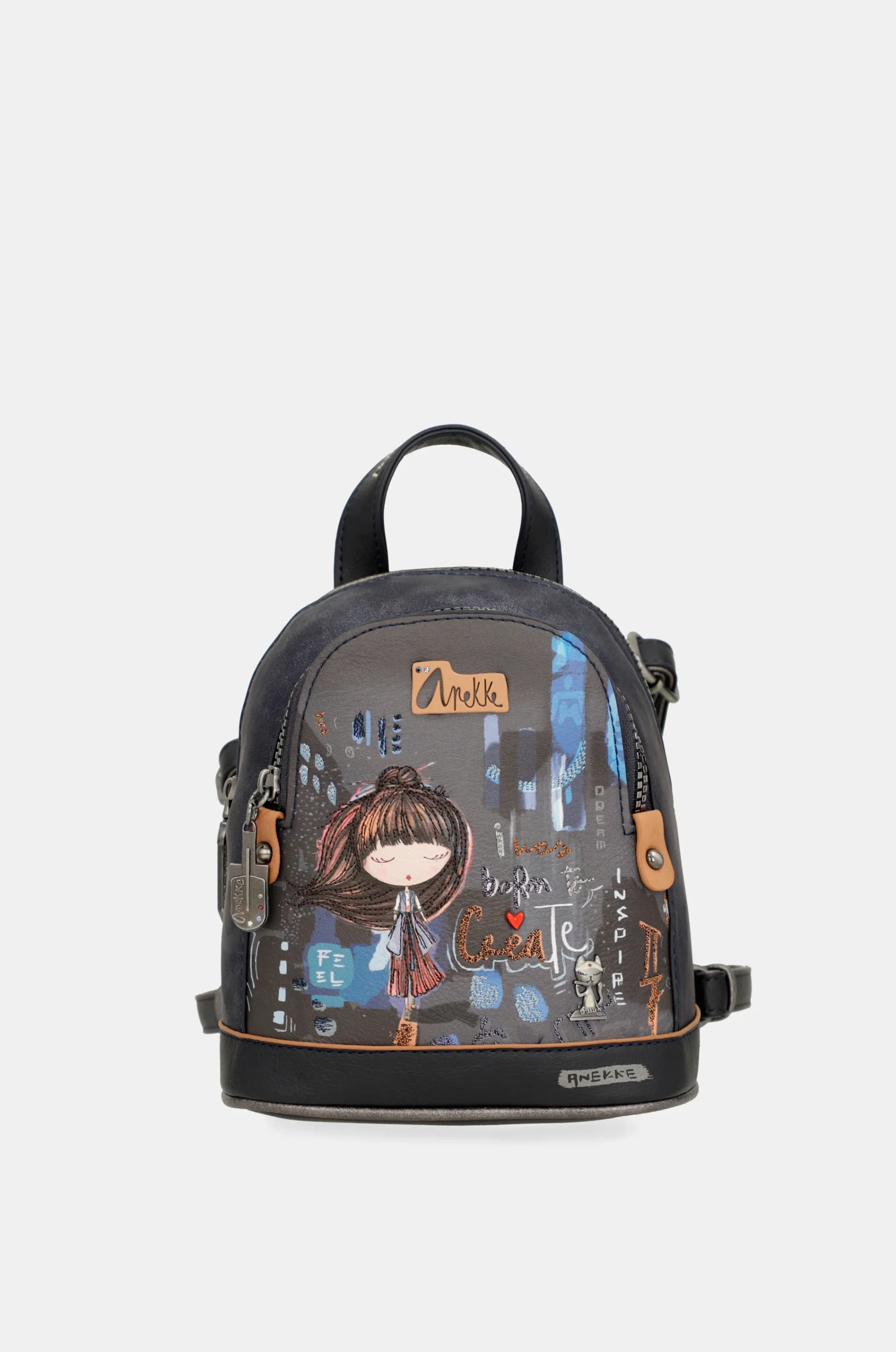 Contemporain à deux compartiments Mini sac à dos contemporain