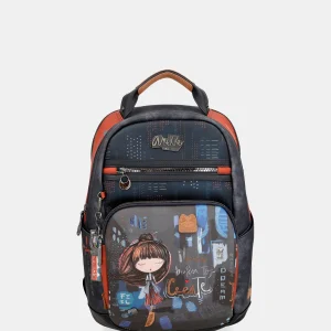 Sac à dos de grande école contemporaine