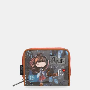 Petit portefeuille RFID contemporain