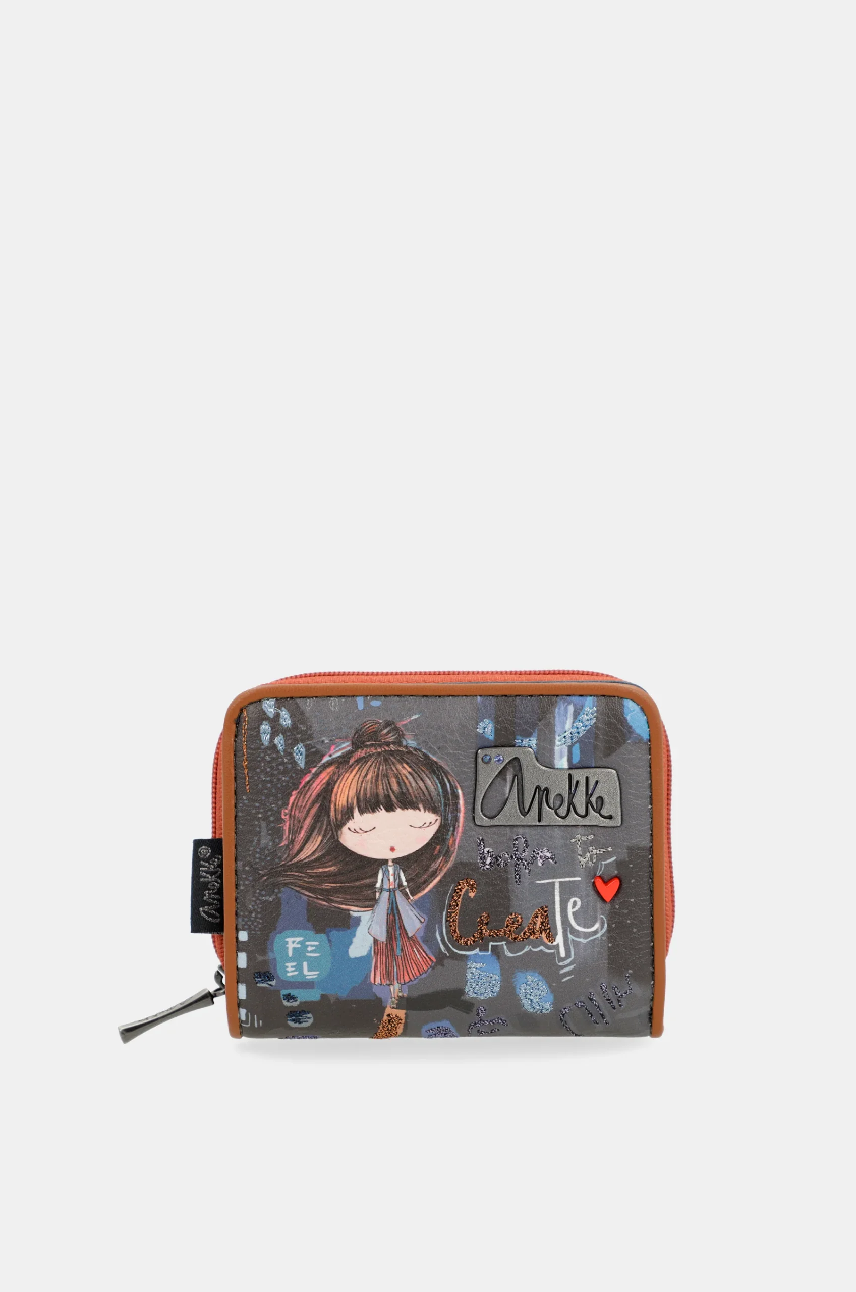 Petit portefeuille RFID contemporain