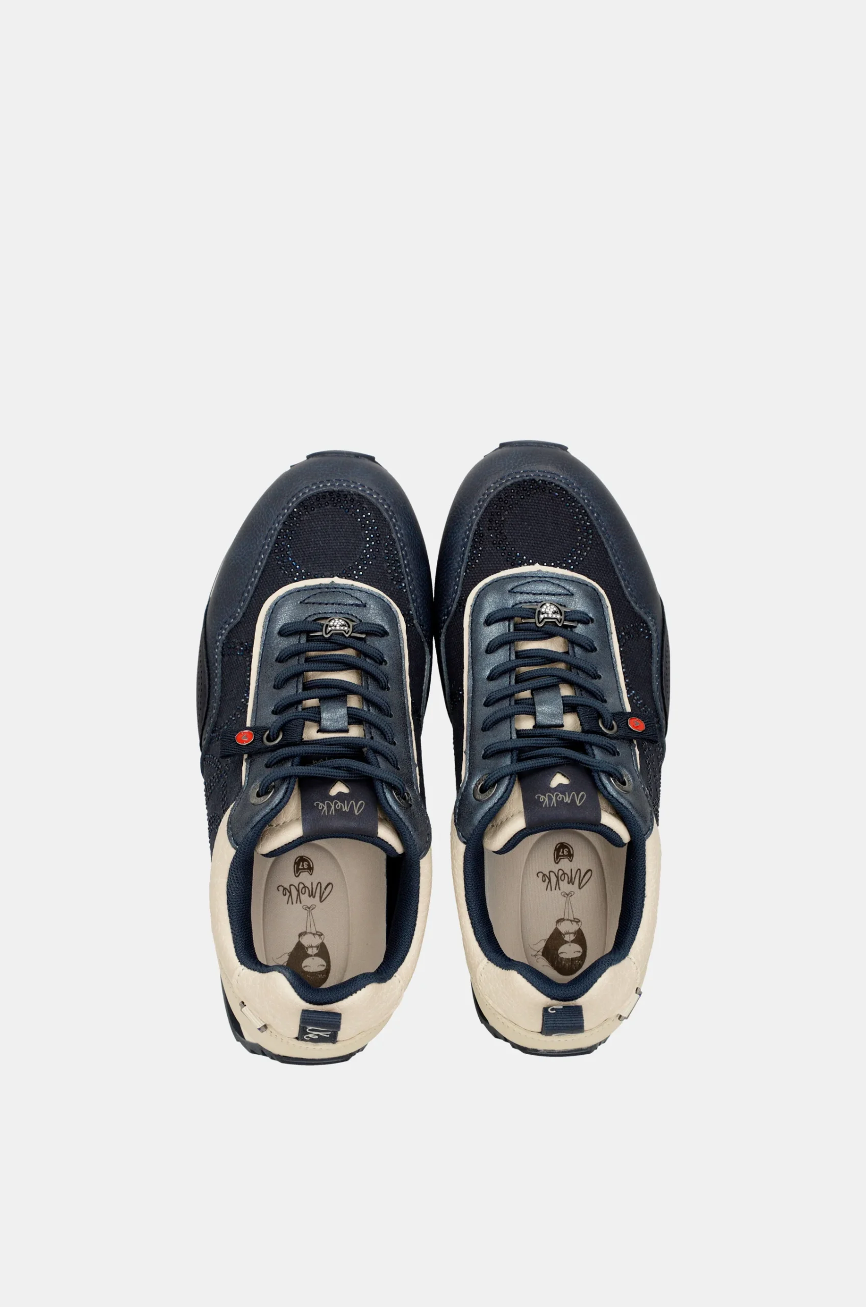 Baskets Hollywood, bleu marine – Image 5