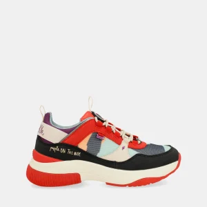 Baskets Fashion, rouge