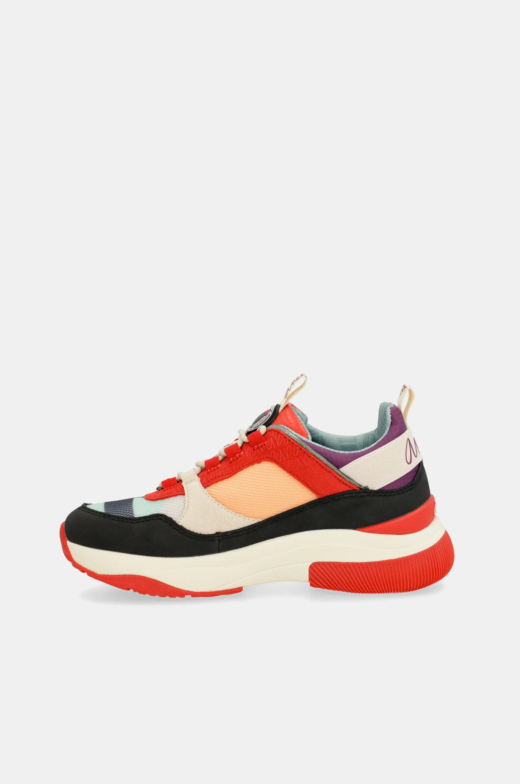 Baskets Fashion, rouge – Image 7