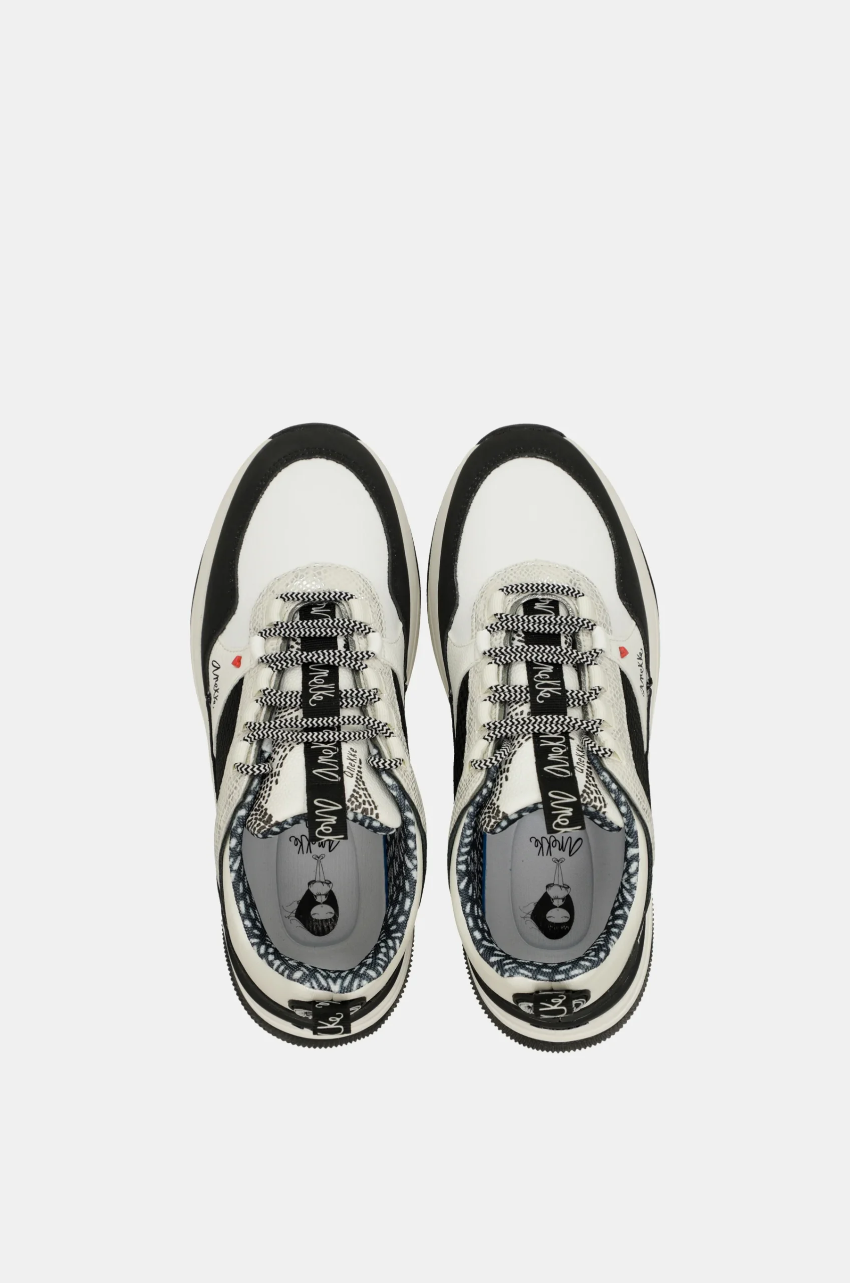 Baskets Fashion, noir et blanc – Image 6