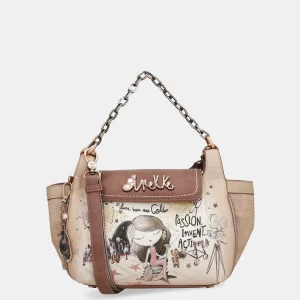 Sac bandoulière avec anse métallique Hollywood