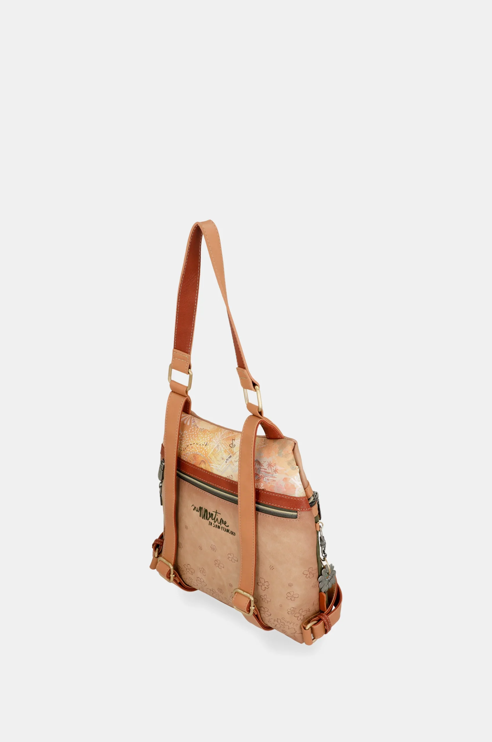 Sac à dos antivol camel Anekke Peace & Love – Image 8