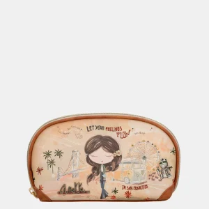 Fourre-tout RFID camel Peace & Love