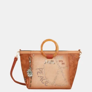 Sac bandoulière anses arrondies Flowers