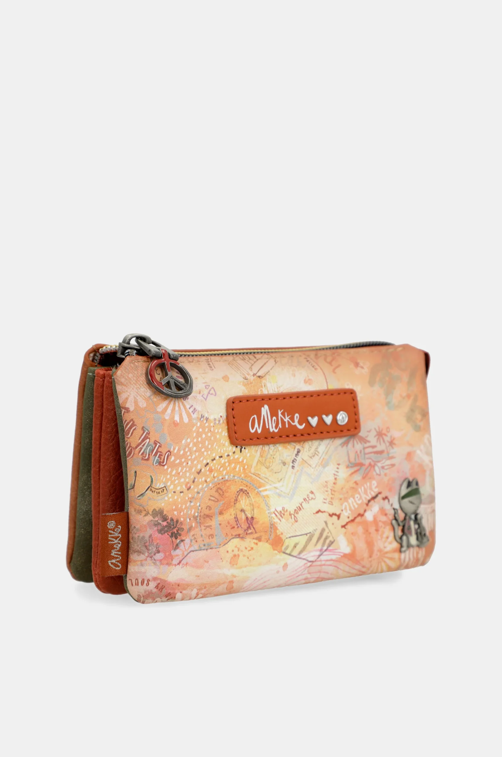 Porte-monnaie 3 compartiments Flowers – Image 7