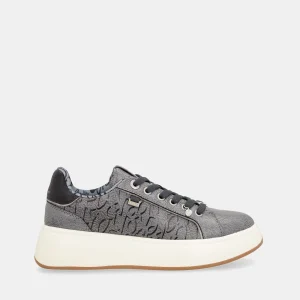 Baskets style casual, bleu