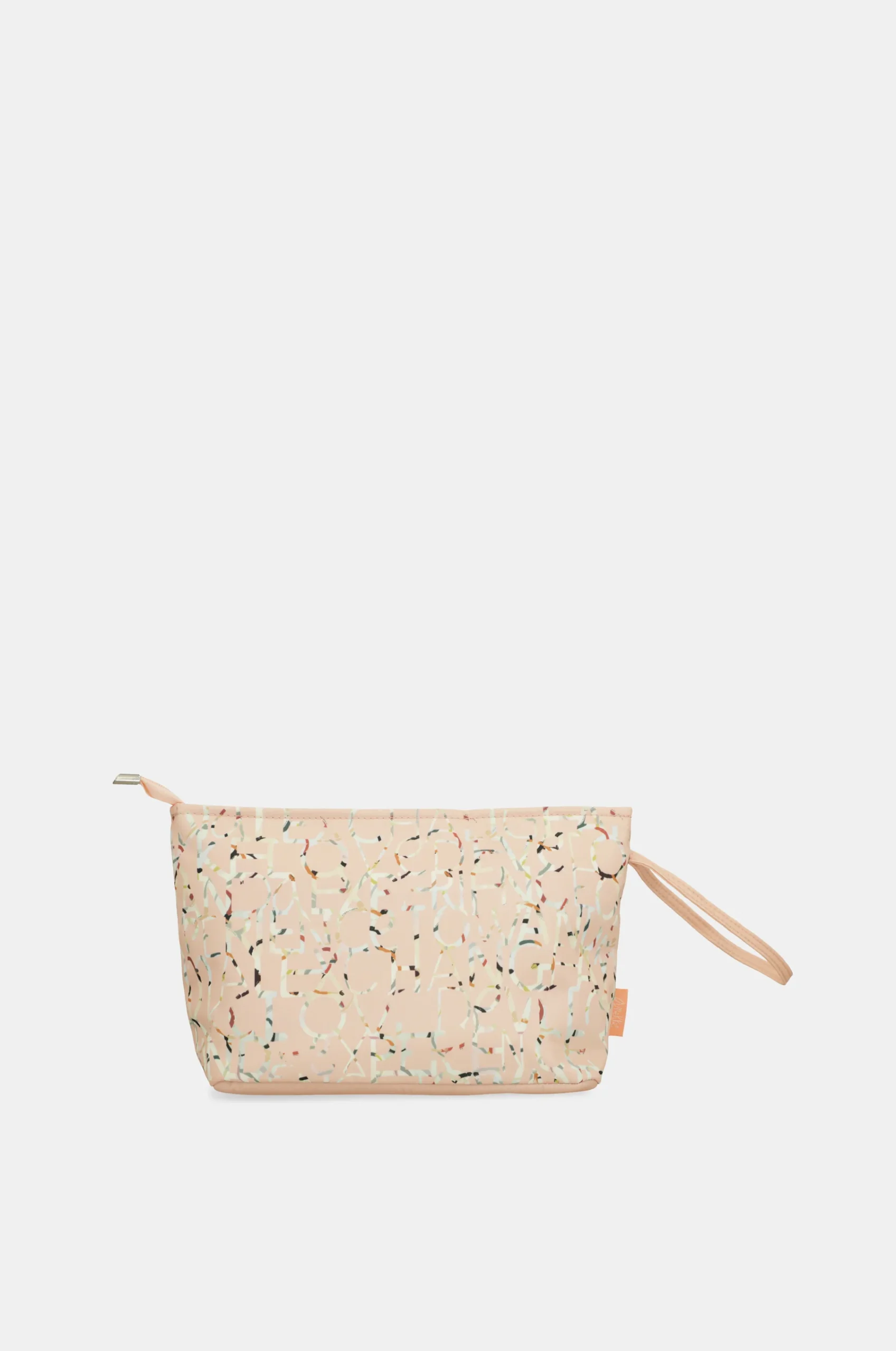 Grand sac de plage rose imprimé – Image 5