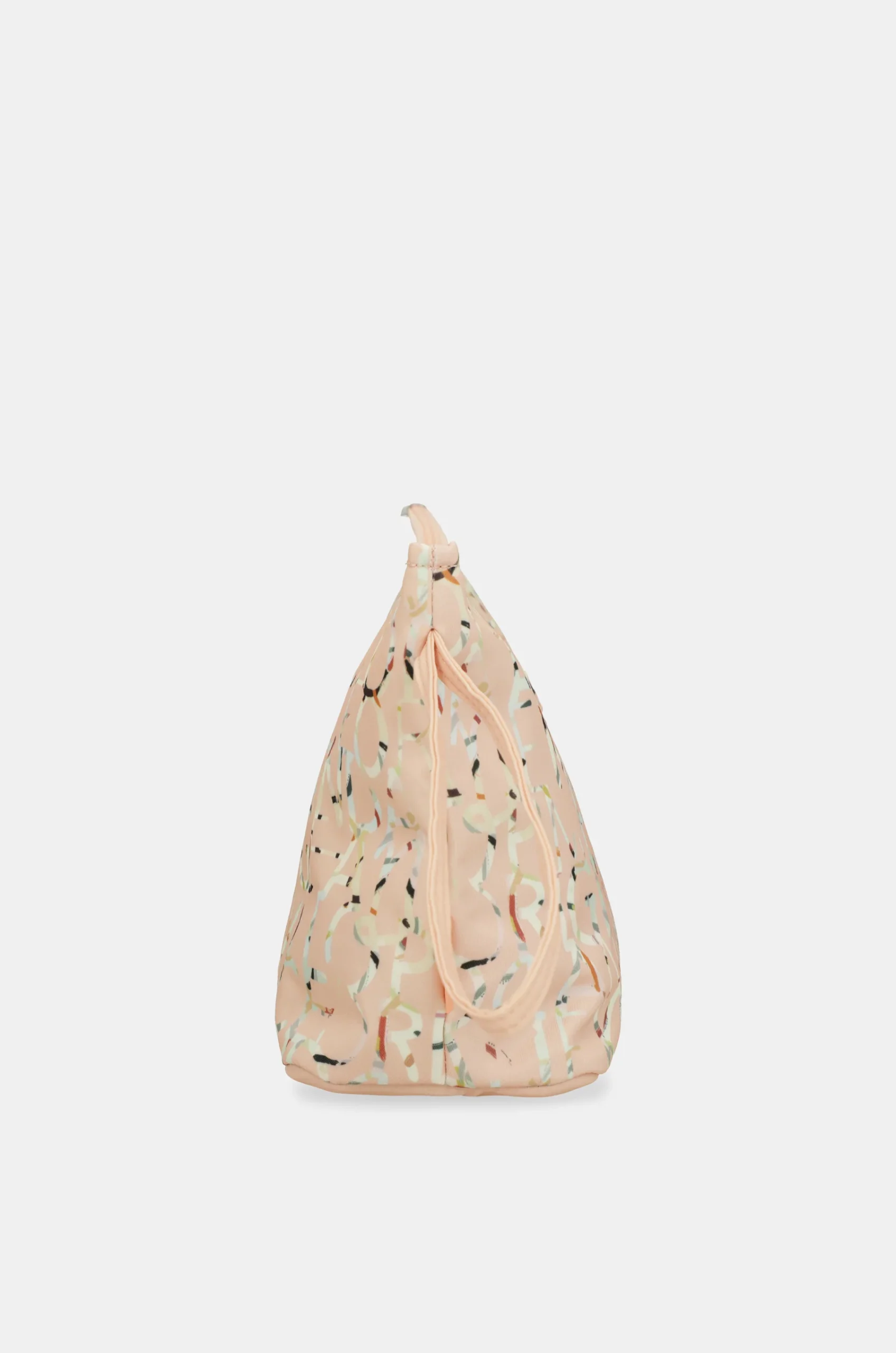 Grand sac de plage rose imprimé – Image 7