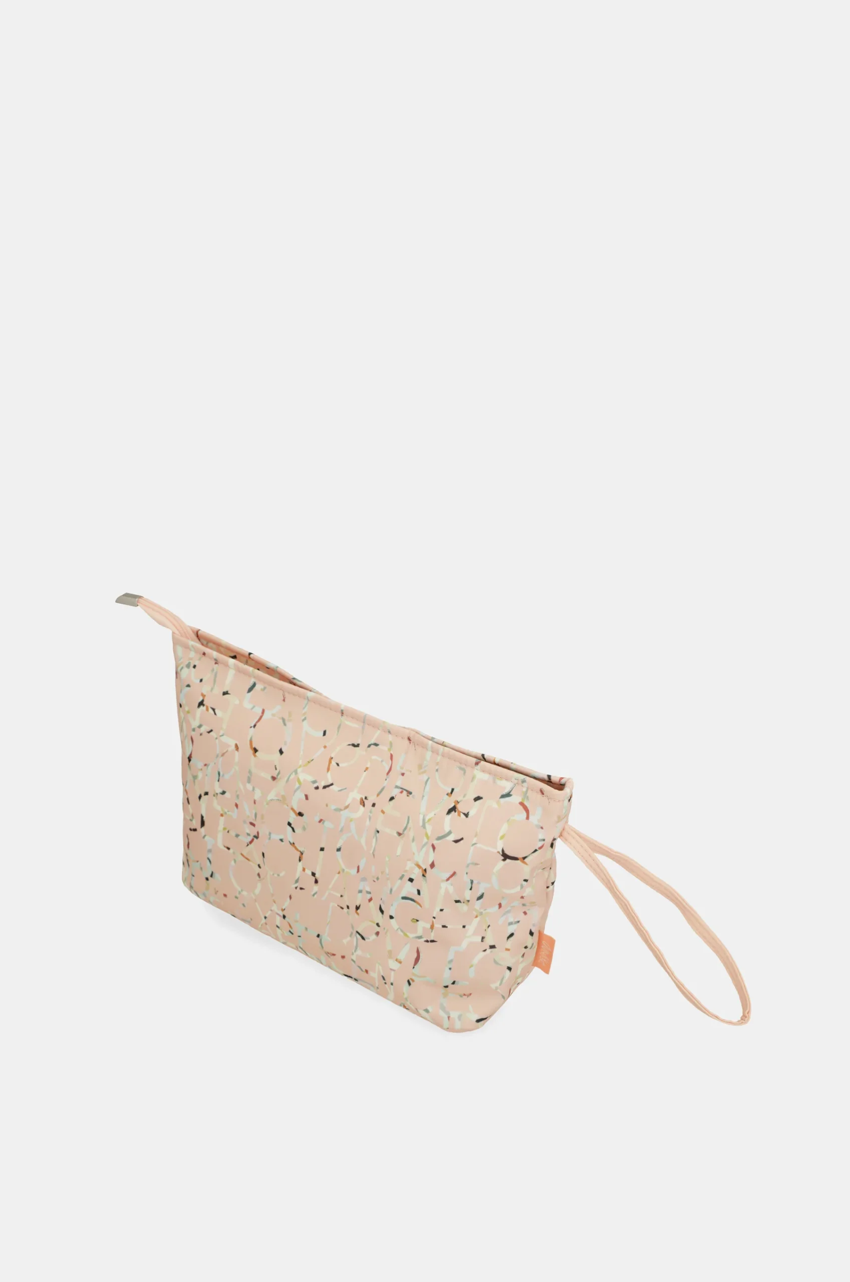 Grand sac de plage rose imprimé – Image 9