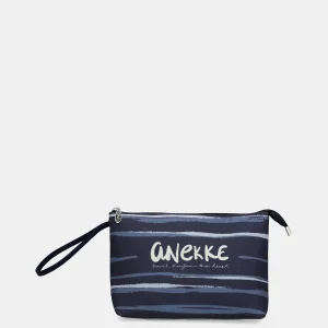 Grand sac de plage bleu profond