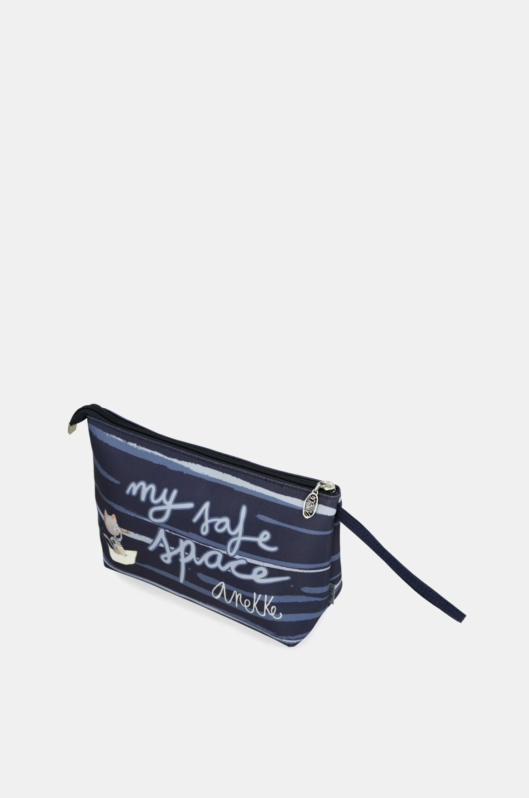 Grand sac de plage bleu profond – Image 8