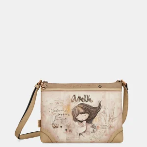 Grand sac bandoulière imprimé Memories