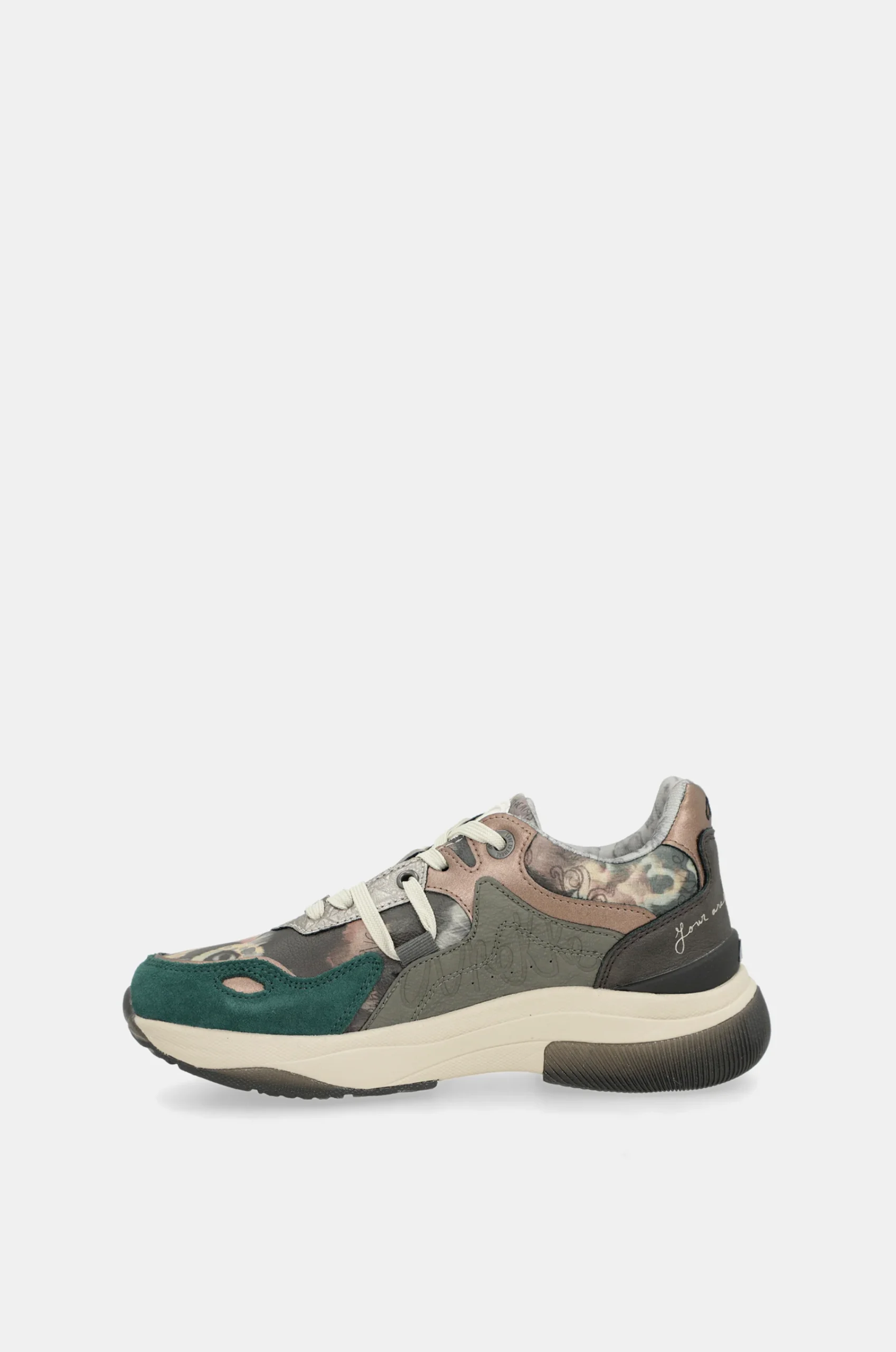 Baskets vert imprimé Manifesto – Image 8