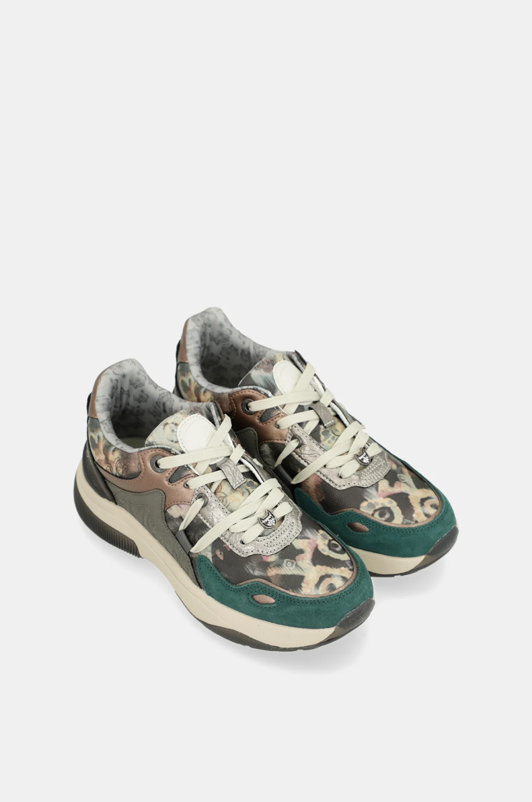 Baskets vert imprimé Manifesto – Image 5
