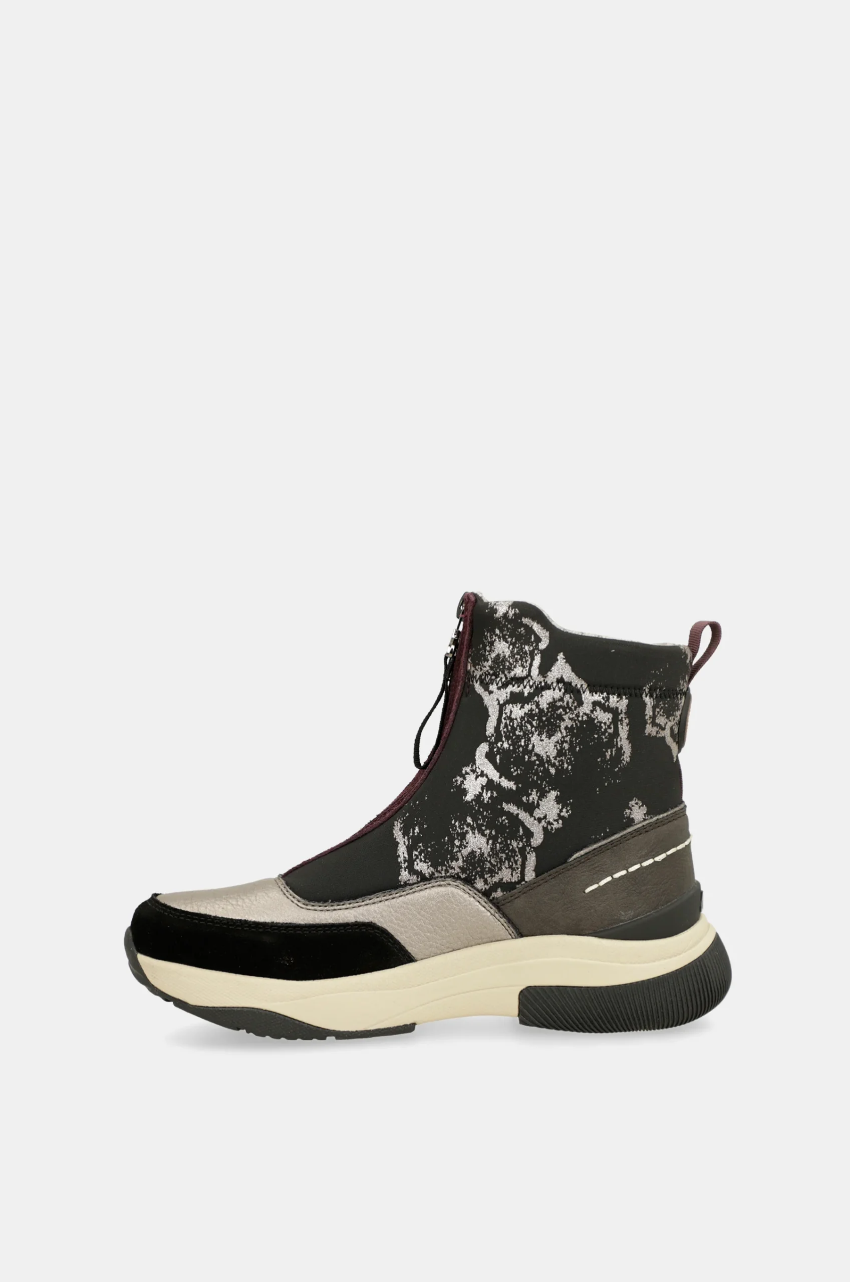 Baskets montantes noir métallique – Image 8