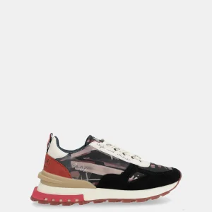 Baskets noir imprimés