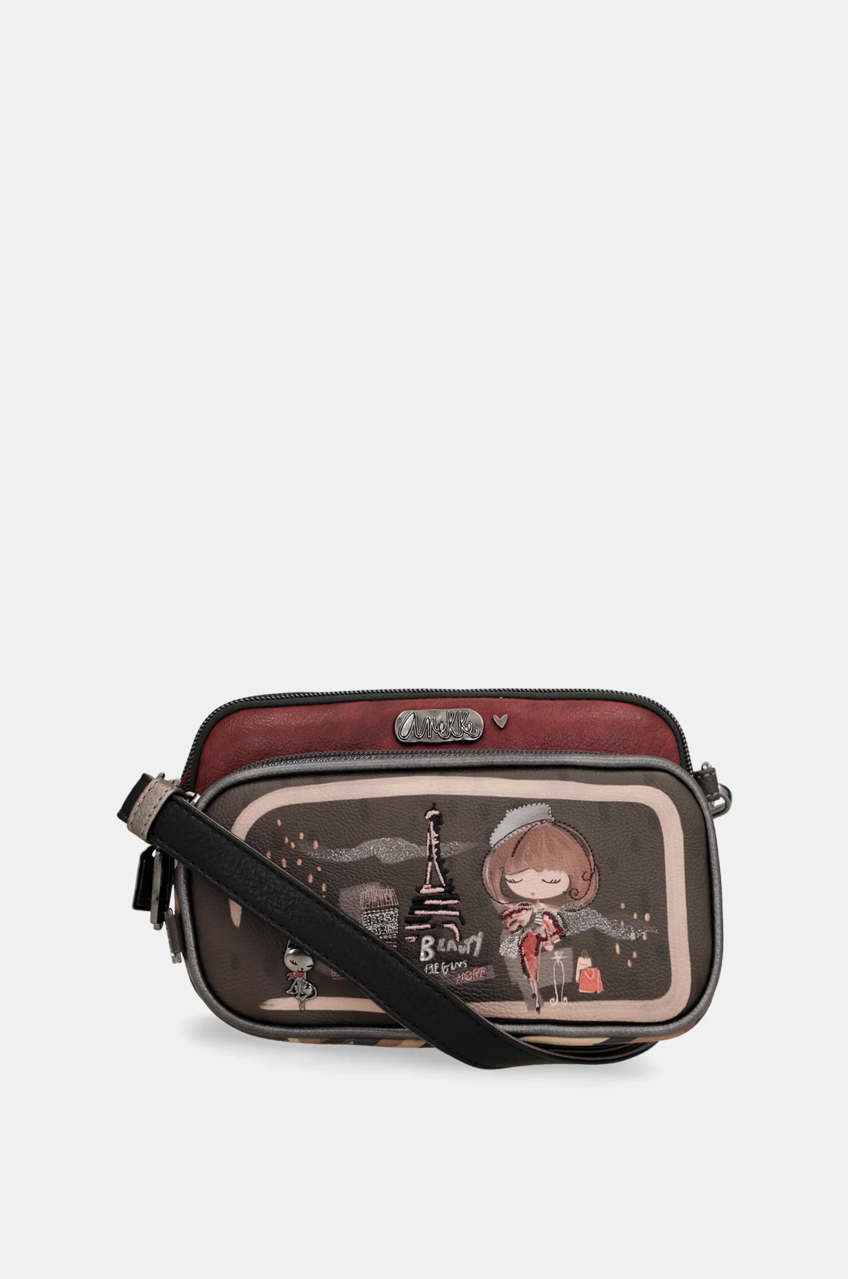 Sac bandoulière avec poche devant Mademoiselle – Image 8