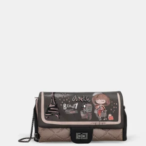 Sac bandoulière avec fermeture à rabat Mademoiselle